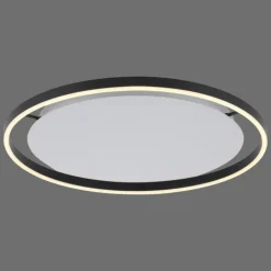 Luminaires Leuchten Direkt Éclairage Led|Plafonnier Leuchten-Direkt RITUS LED Anthracite, 1 lumière