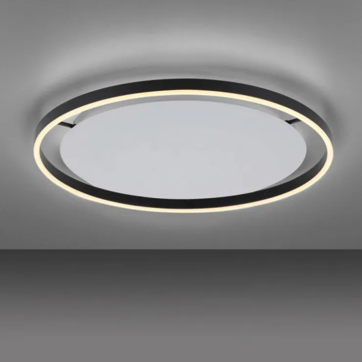 Luminaires Leuchten Direkt Éclairage Led|Plafonnier Leuchten-Direkt RITUS LED Anthracite, 1 lumière