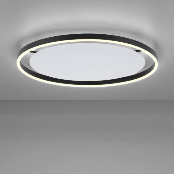 Luminaires Leuchten Direkt Éclairage Led|Plafonnier Leuchten-Direkt RITUS LED Anthracite, 1 lumière