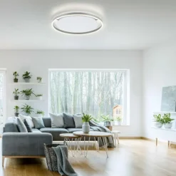 Luminaires Leuchten Direkt Éclairage Led|Plafonnier Leuchten-Direkt RITUS LED Aluminium, 1 lumière