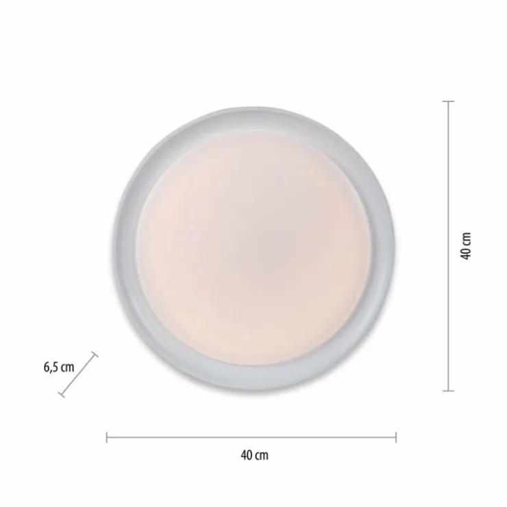 Luminaires Leuchten Direkt Éclairage Led|Plafonnier Leuchten-Direkt RIBBON LED Blanc, 2 lumières, Télécommandes, Changeur de couleurs