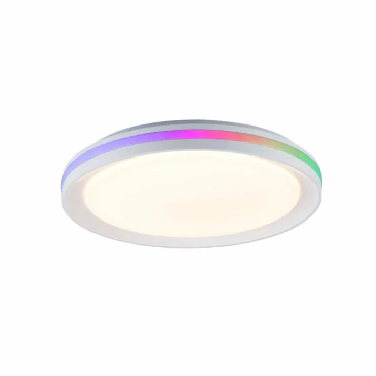Luminaires Leuchten Direkt Éclairage Led|Plafonnier Leuchten-Direkt RIBBON LED Blanc, 2 lumières, Télécommandes, Changeur de couleurs