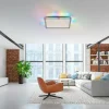 Luminaires Leuchten Direkt Éclairage Led|Plafonnier Leuchten-Direkt GALACTICA LED Blanc, 2 lumières, Télécommandes, Changeur de couleurs
