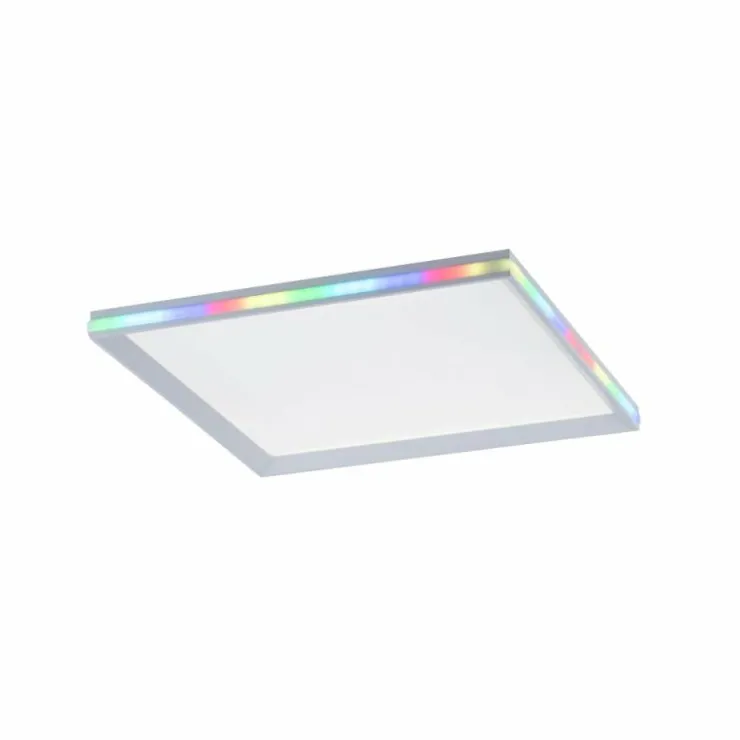 Luminaires Leuchten Direkt Éclairage Led|Plafonnier Leuchten-Direkt GALACTICA LED Blanc, 2 lumières, Télécommandes, Changeur de couleurs