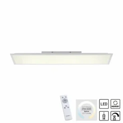 Luminaires Leuchten Direkt Éclairage Led|Plafonnier Leuchten-Direkt FLAT LED Blanc, 1 lumière, Télécommandes
