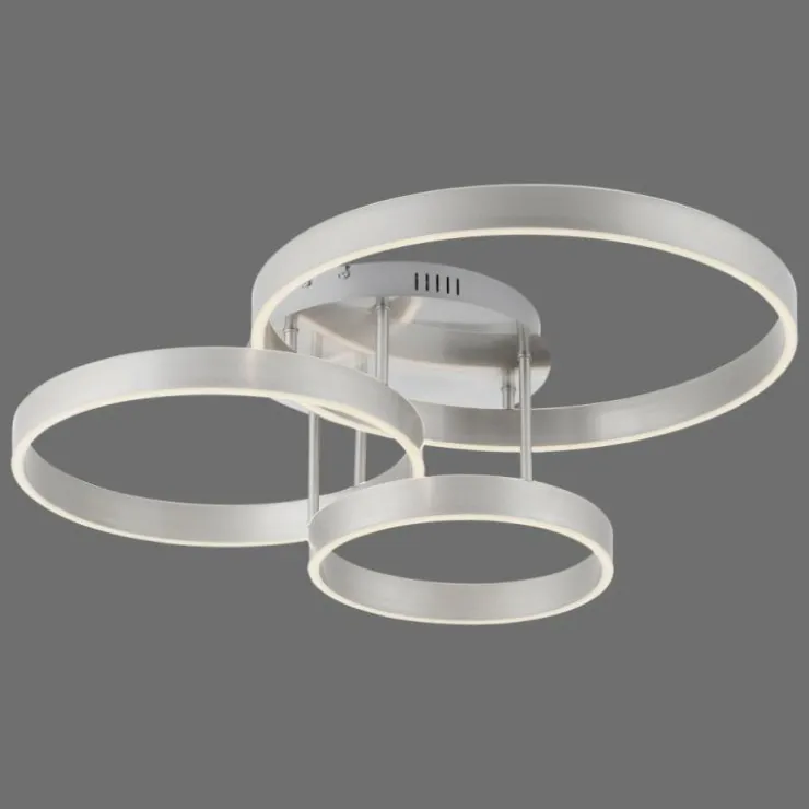 Luminaires Leuchten Direkt Éclairage Led|Plafonnier Leuchten-Direkt LILLUTI LED Argenté, 2 lumières, Télécommandes