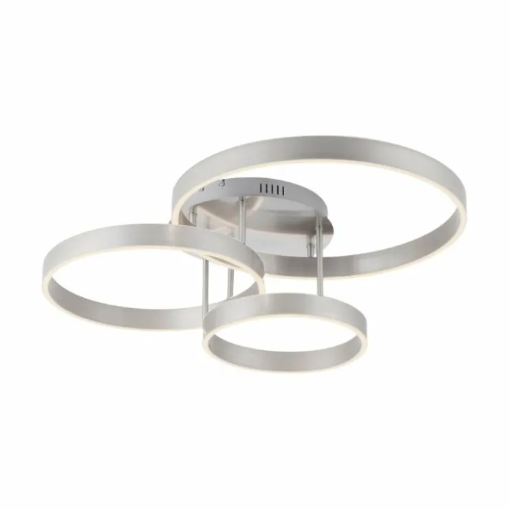 Luminaires Leuchten Direkt Éclairage Led|Plafonnier Leuchten-Direkt LILLUTI LED Argenté, 2 lumières, Télécommandes