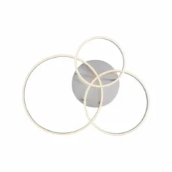Luminaires Leuchten Direkt Éclairage Led|Plafonnier Leuchten-Direkt LILLUTI LED Argenté, 2 lumières, Télécommandes