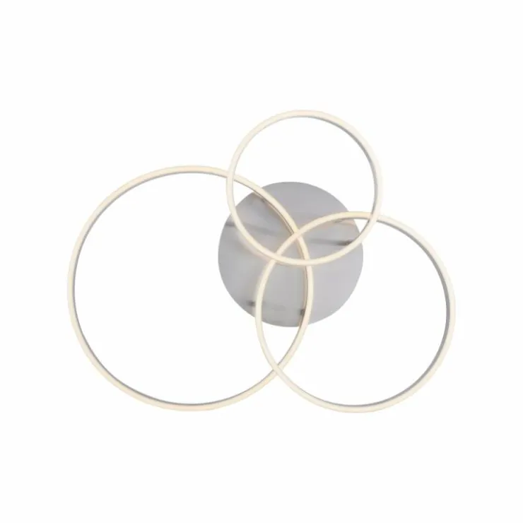 Luminaires Leuchten Direkt Éclairage Led|Plafonnier Leuchten-Direkt LILLUTI LED Argenté, 2 lumières, Télécommandes