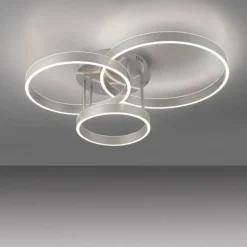 Luminaires Leuchten Direkt Éclairage Led|Plafonnier Leuchten-Direkt LILLUTI LED Argenté, 2 lumières, Télécommandes
