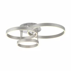 Luminaires Leuchten Direkt Éclairage Led|Plafonnier Leuchten-Direkt LILLUTI LED Argenté, 2 lumières, Télécommandes