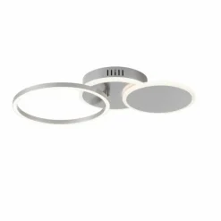 Luminaires Leuchten Direkt Éclairage Led|Plafonnier Leuchten-Direkt SEVENT LED Argenté, 1 lumière