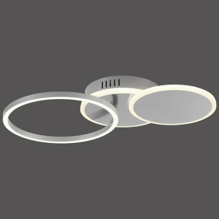 Luminaires Leuchten Direkt Éclairage Led|Plafonnier Leuchten-Direkt SEVENT LED Argenté, 1 lumière