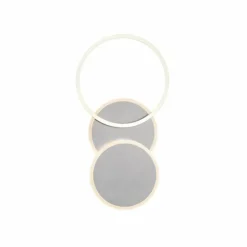 Luminaires Leuchten Direkt Éclairage Led|Plafonnier Leuchten-Direkt SEVENT LED Argenté, 1 lumière