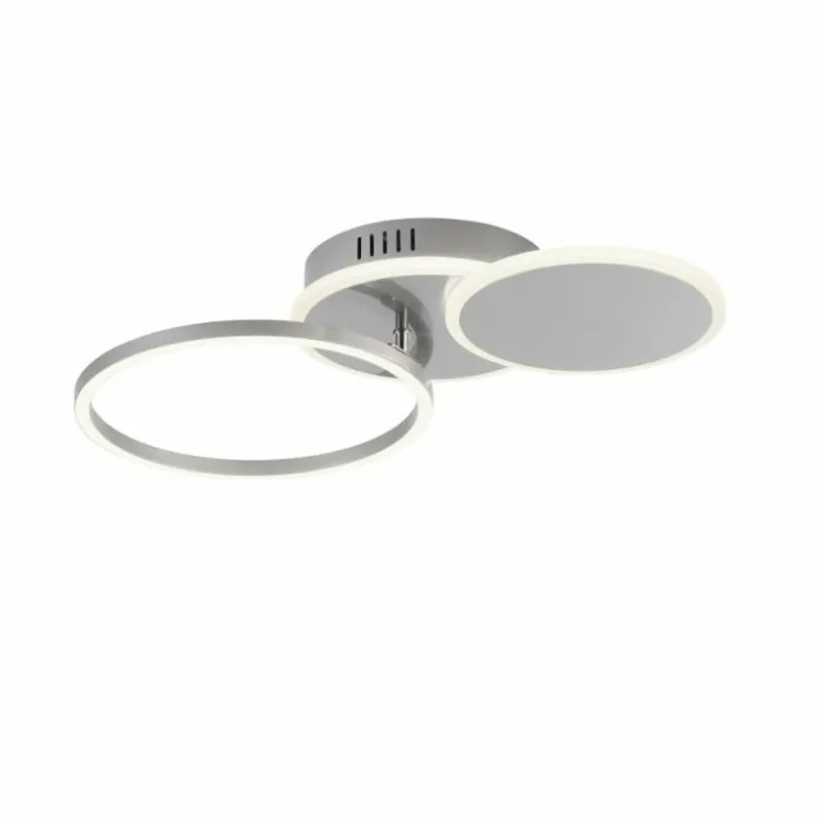 Luminaires Leuchten Direkt Éclairage Led|Plafonnier Leuchten-Direkt SEVENT LED Argenté, 1 lumière