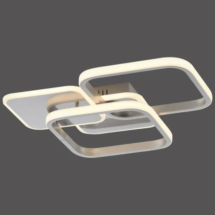 Luminaires Leuchten Direkt Éclairage Led|Plafonnier Leuchten-Direkt SEVENT LED Argenté, 1 lumière