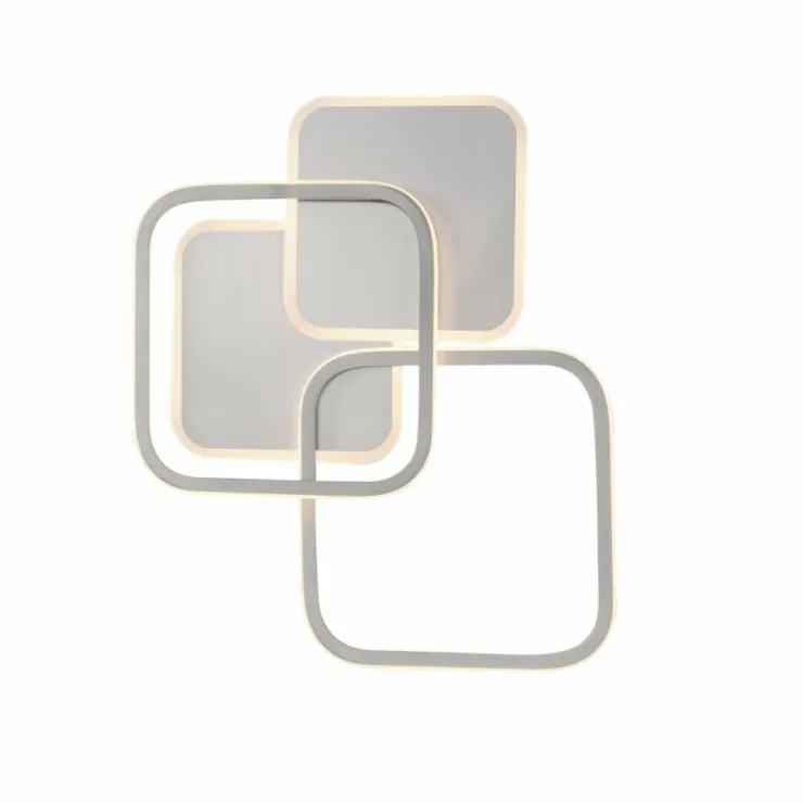 Luminaires Leuchten Direkt Éclairage Led|Plafonnier Leuchten-Direkt SEVENT LED Argenté, 1 lumière