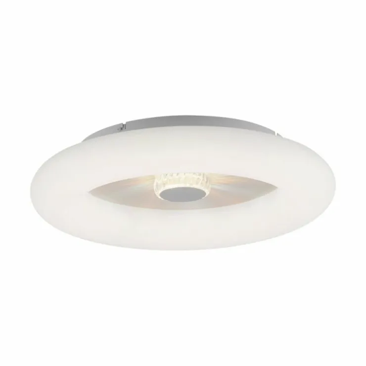 Luminaires Leuchten Direkt Éclairage Led|Plafonnier Leuchten-Direkt VERTIGO LED Blanc, 1 lumière, Télécommandes
