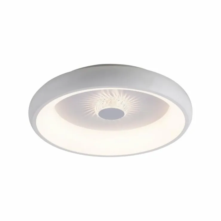 Luminaires Leuchten Direkt Éclairage Led|Plafonnier Leuchten-Direkt VERTIGO LED Blanc, 1 lumière, Télécommandes