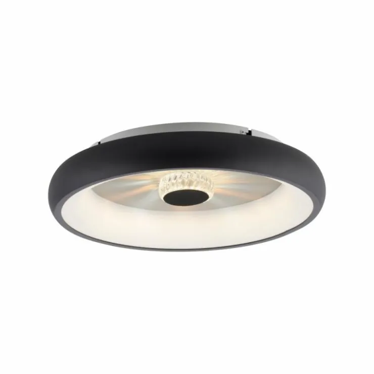 Luminaires Leuchten Direkt Éclairage Led|Plafonnier Leuchten-Direkt VERTIGO LED Noir, 1 lumière, Télécommandes