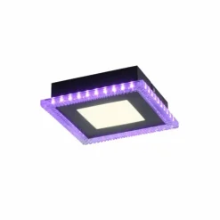 Luminaires Leuchten Direkt Éclairage Led|Plafonnier Leuchten-Direkt ACRI LED Noir, 2 lumières, Télécommandes