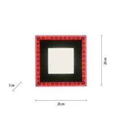 Luminaires Leuchten Direkt Éclairage Led|Plafonnier Leuchten-Direkt ACRI LED Noir, 2 lumières, Télécommandes
