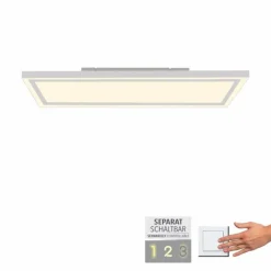 Luminaires Leuchten Direkt Éclairage Led|Plafonnier Leuchten-Direkt BEDGING LED Blanc, 1 lumière