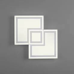Luminaires Leuchten Direkt Éclairage Led|Plafonnier Leuchten-Direkt BEDGING LED Blanc, 1 lumière