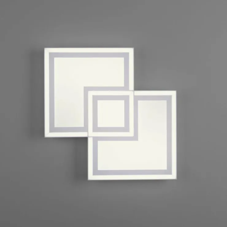 Luminaires Leuchten Direkt Éclairage Led|Plafonnier Leuchten-Direkt BEDGING LED Blanc, 1 lumière