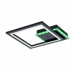 Luminaires Leuchten Direkt Éclairage Led|Plafonnier Leuchten-Direkt MUSIKA LED Noir, 1 lumière, Télécommandes, Changeur de couleurs
