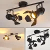 hofstein Spots Et Projecteurs|Plafonnier Lichinga Noir, 2 lumières