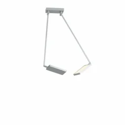 Luce Design Éclairage Led|Plafonnier Luce-Design Book LED Argenté, 2 lumières