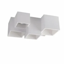 Luce Design Plafonniers|Plafonnier Luce-Design Foster peut être peint avec de la peinture ordinaire, Blanc, 5 lumières