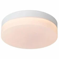 Luminaires Lucide Éclairage Led|Plafonnier Lucide BISKIT LED Blanc, 1 lumière, Détecteur de mouvement