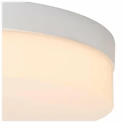 Luminaires Lucide Éclairage Led|Plafonnier Lucide BISKIT LED Blanc, 1 lumière, Détecteur de mouvement