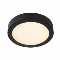 Luminaires Lucide Éclairage Led|Plafonnier Lucide BRICE LED Noir, 1 lumière