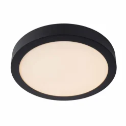 Luminaires Lucide Éclairage Led|Plafonnier Lucide BRICE LED Noir, 1 lumière