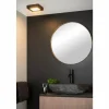 Luminaires Lucide Éclairage Led|Plafonnier Lucide BRICE LED Noir, 1 lumière