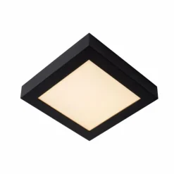 Luminaires Lucide Éclairage Led|Plafonnier Lucide BRICE LED Noir, 1 lumière