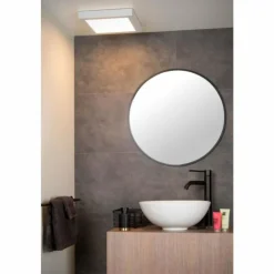 Luminaires Lucide Éclairage Led|Plafonnier Lucide BRICE LED Blanc, 1 lumière