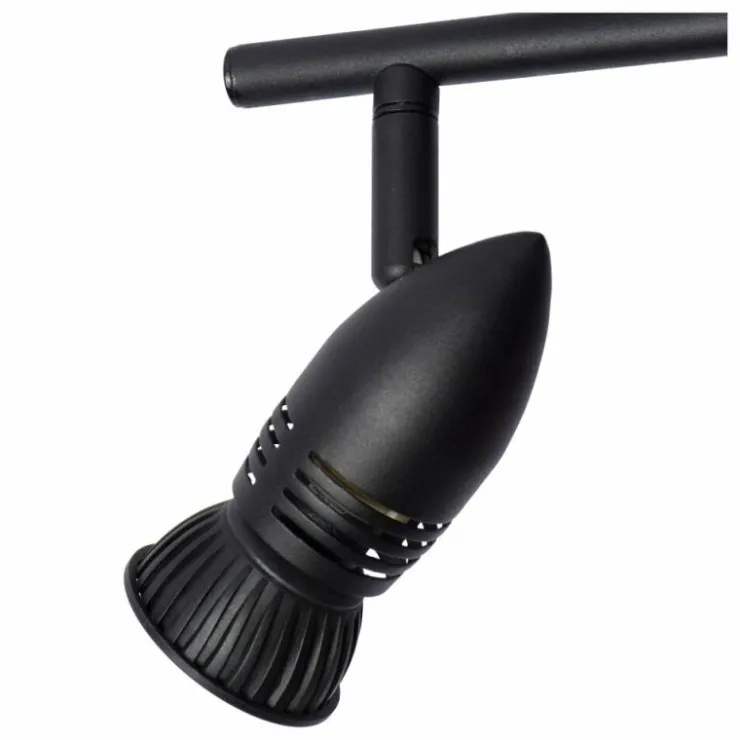 Luminaires Lucide Spots Et Projecteurs|Plafonnier Lucide CARO Noir, 2 lumières