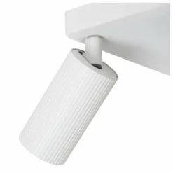 Luminaires Lucide Spots Et Projecteurs|Plafonnier Lucide CLUBS Blanc, 4 lumières