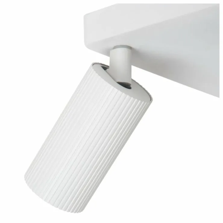 Luminaires Lucide Spots Et Projecteurs|Plafonnier Lucide CLUBS Blanc, 4 lumières