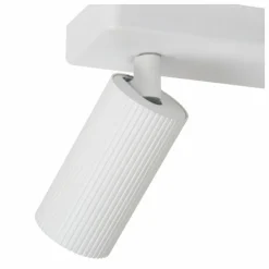 Luminaires Lucide Spots Et Projecteurs|Plafonnier Lucide CLUBS Blanc, 2 lumières