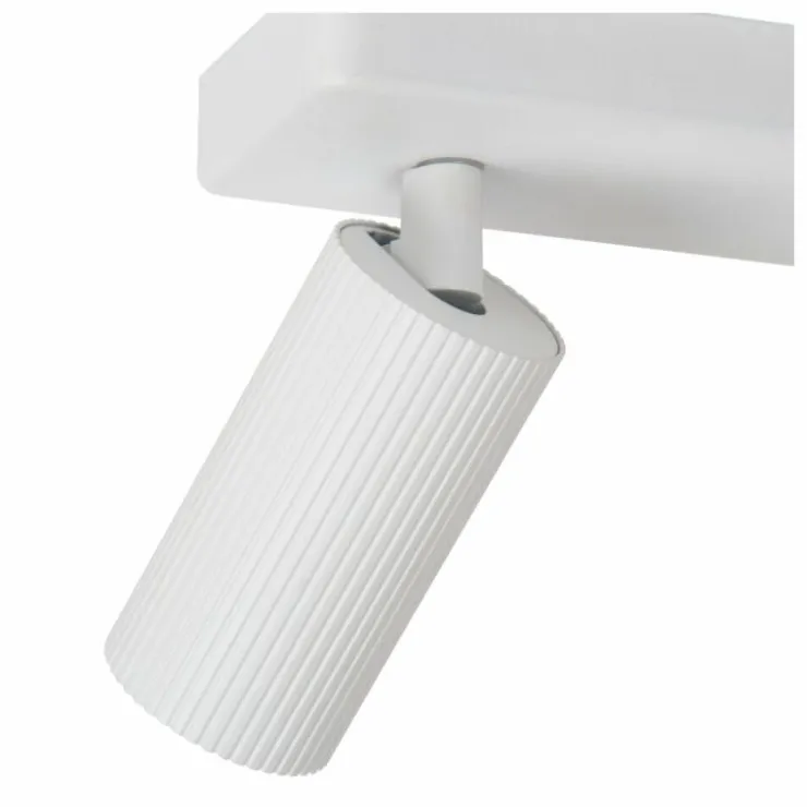 Luminaires Lucide Spots Et Projecteurs|Plafonnier Lucide CLUBS Blanc, 2 lumières
