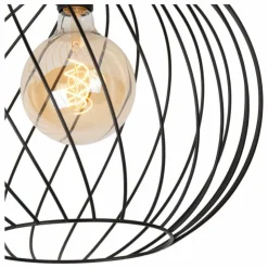 Luminaires Lucide Plafonniers|Plafonnier Lucide DANZA Noir, 1 lumière