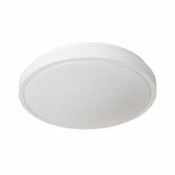 Luminaires Lucide Éclairage Led|Plafonnier Lucide DASHER LED Blanc, 1 lumière, Détecteur de mouvement