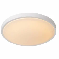 Luminaires Lucide Éclairage Led|Plafonnier Lucide DASHER LED Noir, 1 lumière, Détecteur de mouvement