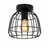 Luminaires Lucide Plafonniers|Plafonnier Lucide FILOX Noir, 1 lumière