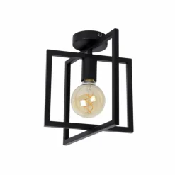 Luminaires Lucide Plafonniers|Plafonnier Lucide LUUK Noir, 1 lumière